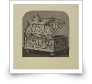 Cofre de marfim. Seculo XI ou XII. - South Kensington Museum.
