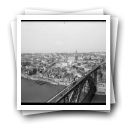 Vista da cidade do Porto, vendo-se a Ponte D. Luís I