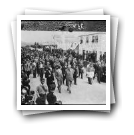Comitiva em passeio no dia da inauguração do edifício de comando e descarga da barragem de Vila Nova, a 9 de junho de 1951 (reprodução)