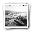 Vista da Ponte Internacional Ferroviária entre Valença e Tui