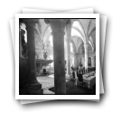 [Mosteiro de Alcobaça aquando da Visita de S.M. a Rainha Isabel II de Inglaterra em 20-02-1957: Mesa real]