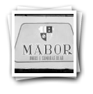 [Manufatura Nacional da Borracha - Mabor: Logotipo com publicidade]