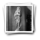 Registo fotográfico da escultura "Coração de Maria" de António Soares dos Reis