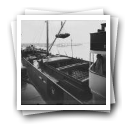Carregamento de pipas em embarcação no porto