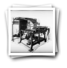 Máquina têxtil produzida na Companhia Industrial de Fundição - CIF