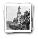 Terraço do Claustro de D. João I, com Campanário real, no Mosteiro de Santa Maria da Vitória, Batalha