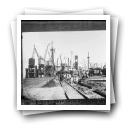 Obras no caminho-de-ferro de um porto (reprodução de prova)