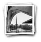 Panorâmica do arco da Ponte da Arrábida no dia da inauguração 