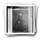 Registo fotográfico de pintura com retrato de mulher, Santa Casa da Misericórdia do Porto