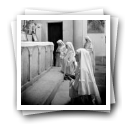 Missionárias Franciscanas da Congregação de Maria, na capela Carlos Alberto, Avenida da Índia,  Exposição Colonial no Palácio de Cristal, Porto