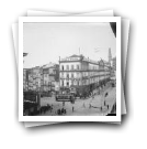 Vista da Praça da Liberdade e Rua dos Clérigos, tirada da Rua 31 de Janeiro, Porto