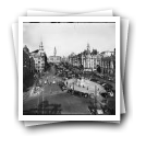 Avenida dos Aliados e Praça da Liberdade com a estátua equestre de D. Pedro IV, Porto