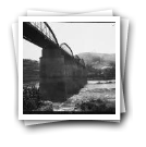 Vista da ponte ferroviária da linha do Douro, Régua