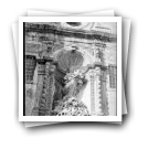 Pormenor da fachada da Capela da Nossa Senhora da Penha de França, Fábrica da Vista Alegre