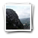 Ewald Rüffer no cume de monte junto às ruínas do Castelo de Castro Laboreiro, Parque Nacional da Peneda Gerês