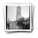 [Saragoça - Espanha: Igreja de San Pablo, com vista da sua torre octogonal]