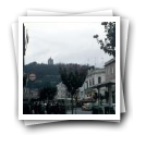 Vista da Avenida dos Combatentes da Grande Guerra, vendo-se ao fundo o Monte e a Basílica de Santa Luzia. Viana do Castelo 