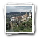 Vista da Ponte e da Igreja de São Gonçalo, Amarante