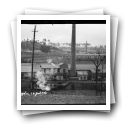 Fábrica Rio Vizela, vista geral, mostrando a chaminé da fiação