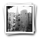 [Barcelona - Espanha: Rua no centro da cidade perto da catedral]