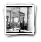 Chaves, junho de 1923: Inauguração do Banco Pinto &  Sotto Mayor [: Hugo Paz dos Reis ao balcão]