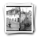 Chaves, junho de 1923 [: Aspecto de rua com vista para o castelo]