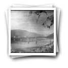 Varais [: Vista da ponte metálica de Peso da Régua sobre o rio Douro a apartir da Casa dos Varais]