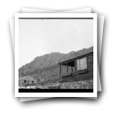 Pampilhosa da Serra, barragem de Santa Luzia, Casal da Lapa, casa do Engº Director, e, em construção a do Manuel