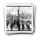 Guimarães [, Festas Gualterianas de 1908: Avenida engalanada, com a igreja de Nossa Senhora da Consolação e Santos Passos ao fundo]