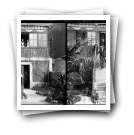 Villa Nova de Gaya, 1911: Casa do Bernardo Abrunhosa [: Palmira de Souza Guimarães com a filha Hilda Paz dos Reis e a família Abrunhosa nas escadas]