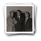 [Exposição de Manuel  D’ Assumpção na Academia Livre Dominguez Alvarez:  Carlos Carneiro, Manuel  D’ Assumpção e Jaime Isidoro.], 1959-01-01/1959-01-01 (PT/CPF/ACD/000082)